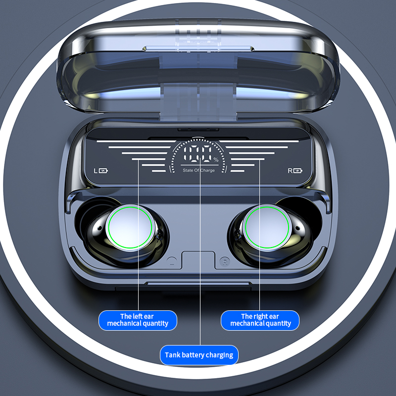 BQ10 Led Display Mobile Phone  Tws True Wireless Earbuds