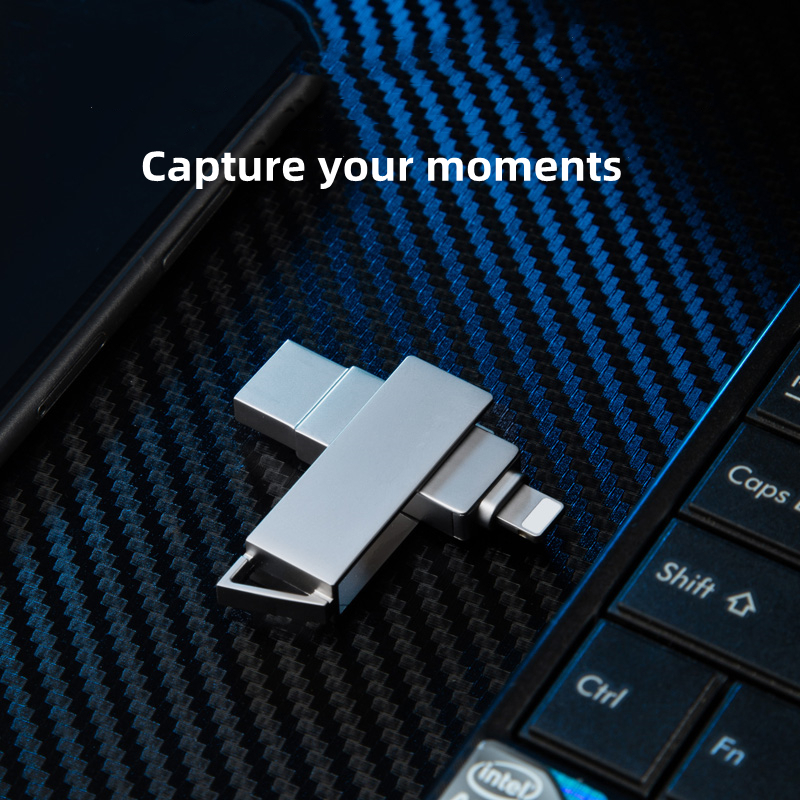 OTG Metal Rotating High capacity laptop Usb Flash Drive