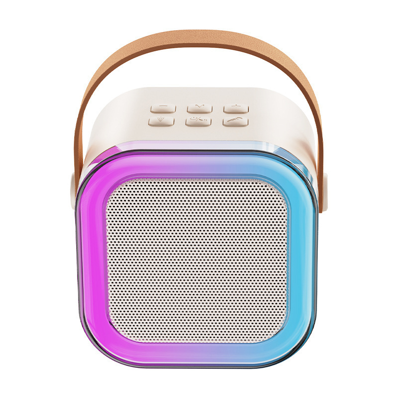Portable Led Lamp Wireless Karaoke Speaker with Microphone